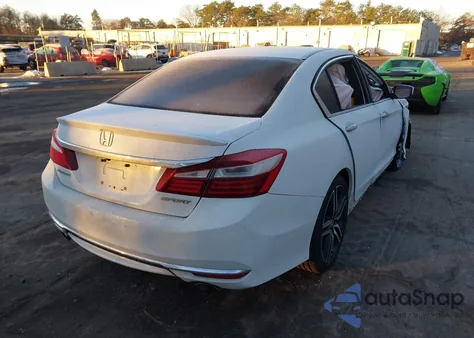 2017 Honda Accord Sport из США, поврежденный, VIN 1HGCR2F55HA027607